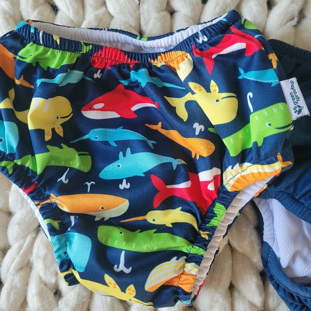 Green Sprouts Swim Diapers - Picture 2 of 3